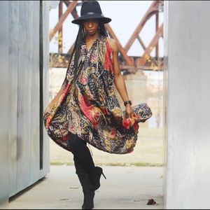 SMALL Printed Flow Dress